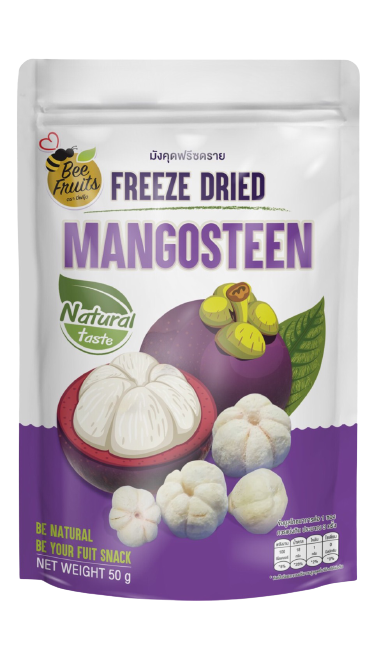 Freeze Dried Mangosteen (50g.) - Beefruits