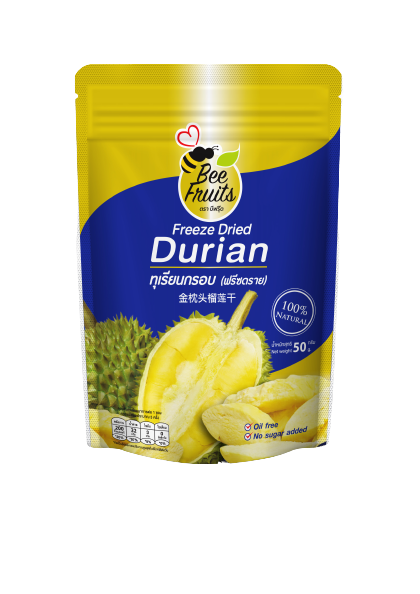 Freee Dried Durian - Bee Fruits (100g.)