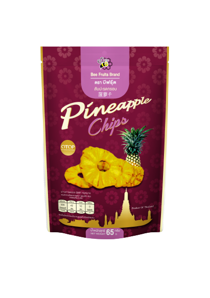 Pineapply Chips - Bee Feruits (65g.)